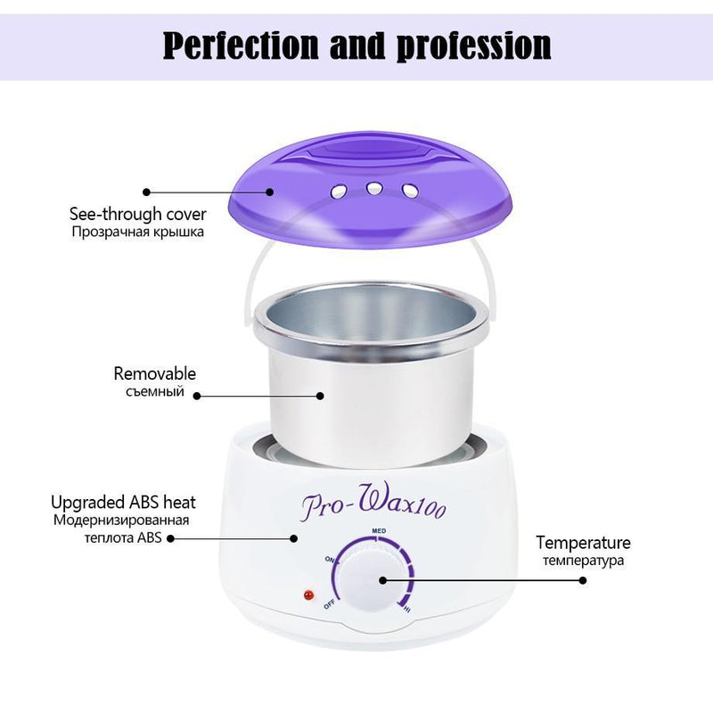 Calentador de cera para depilación