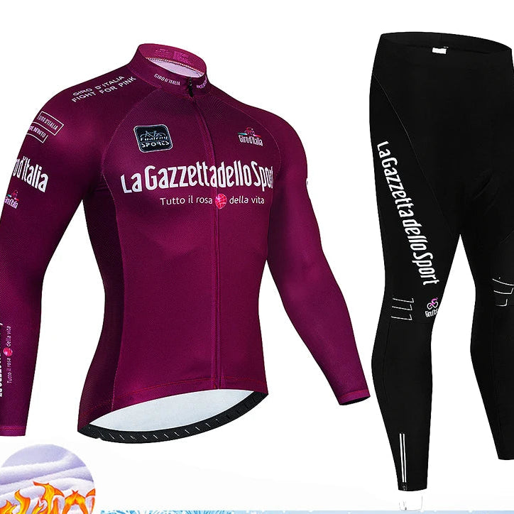 Conjunto térmico de invierno 2025 con forro polar