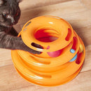 Disco de 3 orugas para gato